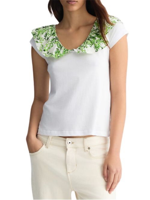 t-shirt donna bianca LIU JO | WA5364J6308/M9538